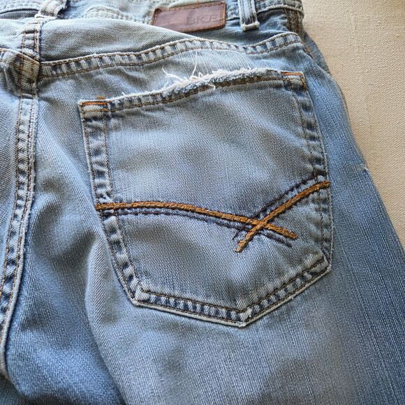 Buckle BKE Jeans Mens Size 32x30 Blue Denim Derek Stretch Bootleg Western - Picture 13 of 15